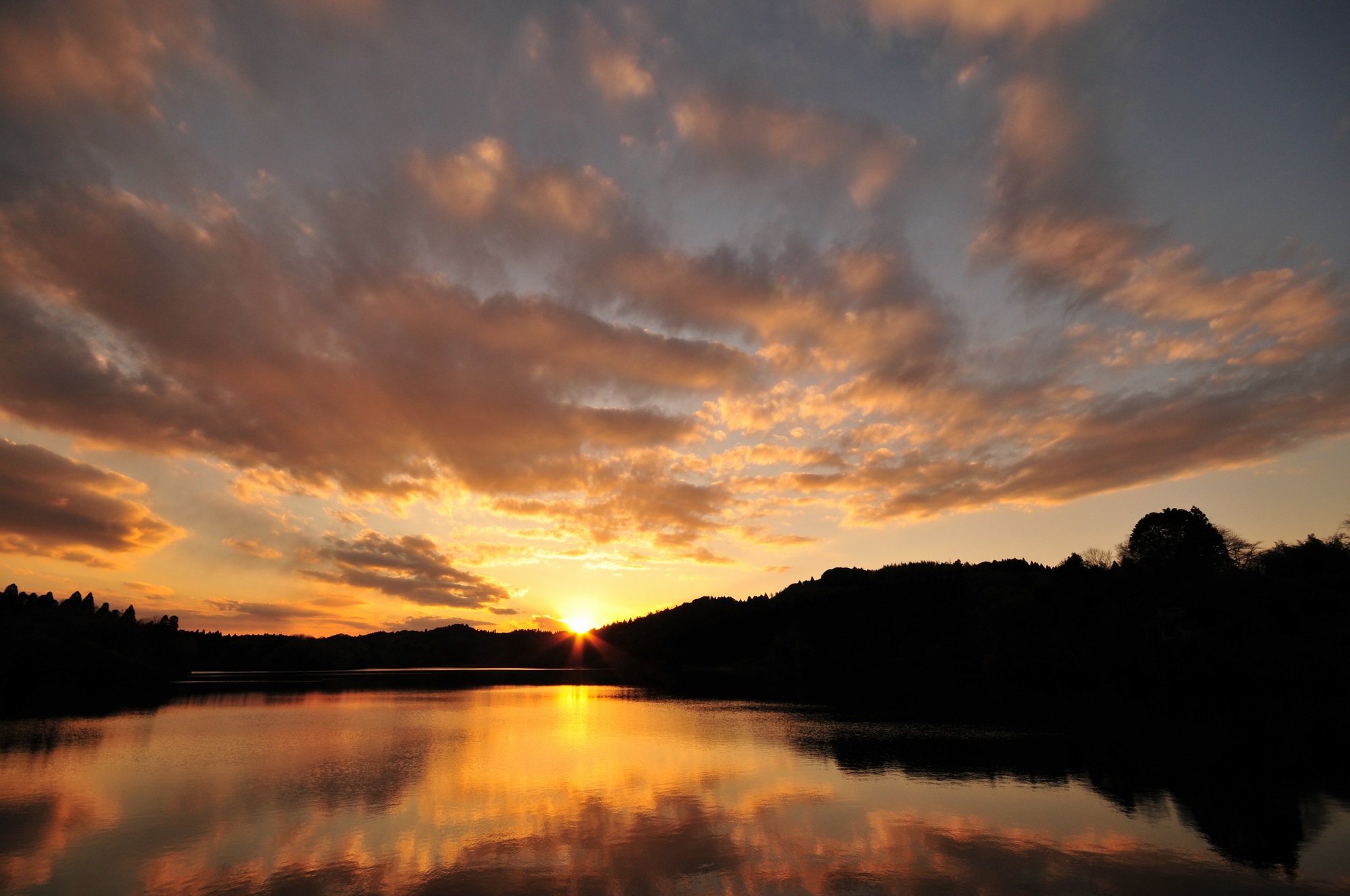 房総十和田湖の夕景_e0071178_2512441.jpg