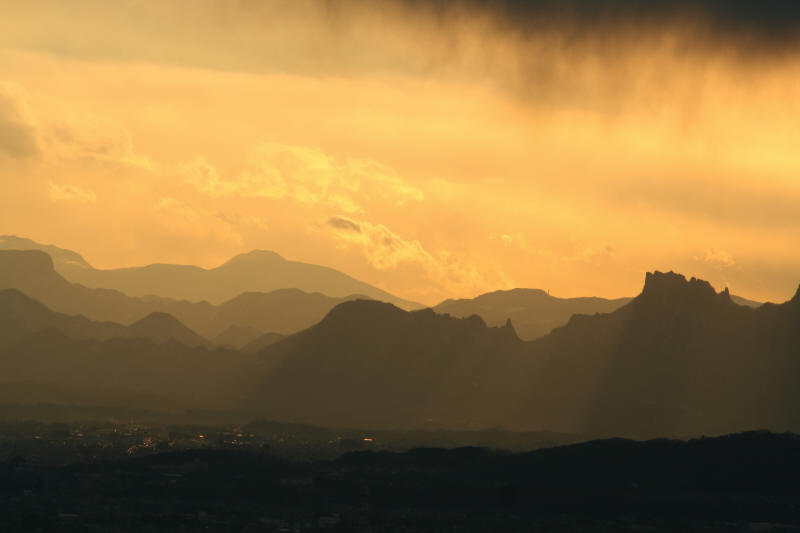 西上州の山々－夕映え_f0017530_18364466.jpg