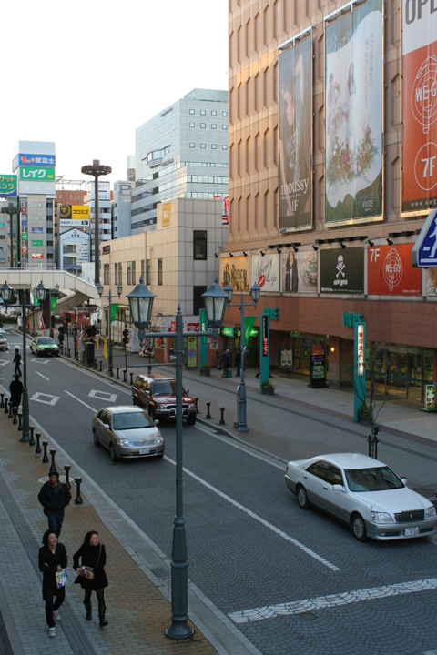 道路を俯瞰で Snaps