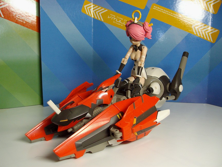 うちの武装神姫、第六弾ティグリースとウィトゥルースとグラップラップ