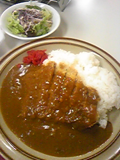 カツカレー_e0129731_184349.jpg