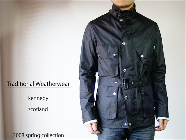 traditional weatherwear/トラディショナルウエザーウエア kannedy ヨーロピアンバイカーモデル_f0051306_13523380.jpg