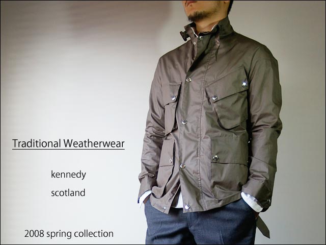 traditional weatherwear/トラディショナルウエザーウエア kannedy ヨーロピアンバイカーモデル_f0051306_1352484.jpg