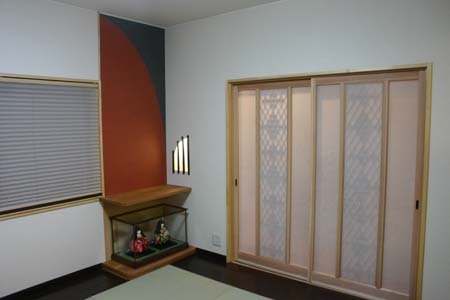 組子の建具と床の間風、、、_e0074935_1792581.jpg