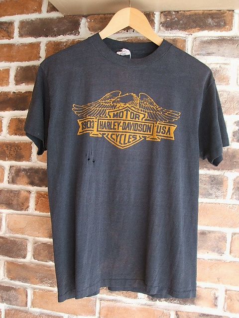 ＜ビンテージ　８０年代　HARLEY　NO.1　Tシャツ＞_d0098545_12462045.jpg