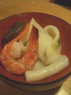 神楽坂　別亭 鳥茶屋のうどんすき_c0135971_2216103.jpg