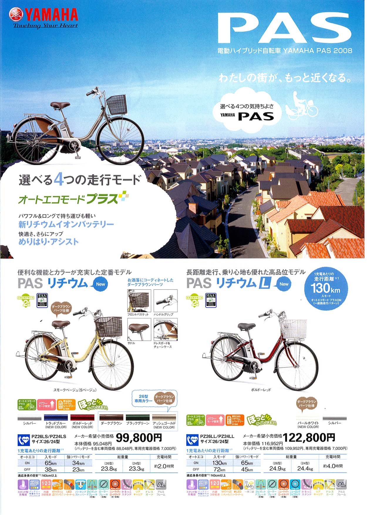 源太坂もスイスイ登れる　電動アシスト自転車「パス」_f0141310_22472945.jpg