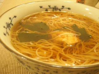 02/25お手軽にゅうめん＠夕食_e0082434_231554100.jpg