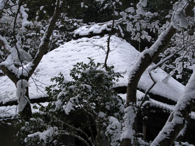 祇王寺 雪景色_e0048413_2042676.jpg