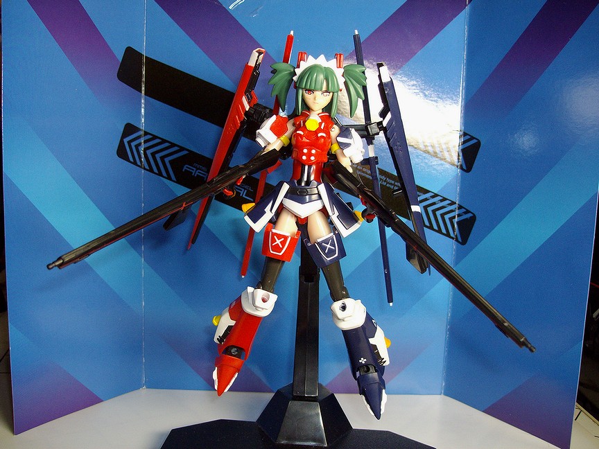 うちの武装神姫、サンタ型MMS ツガル Blue Xmas ver : 動力模型
