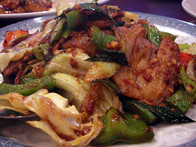 Bamboo Garden の回鍋肉_e0061902_15404952.jpg