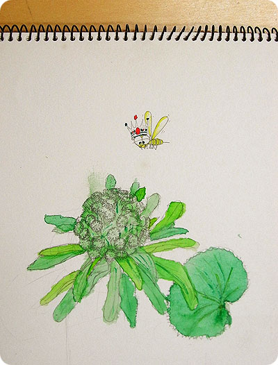 「ふきのとう」と「ハチの王様」_f0118538_023899.jpg