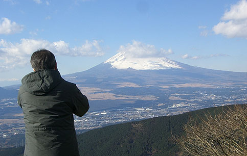 寒空に富士山がキリッと_b0050301_10185531.jpg