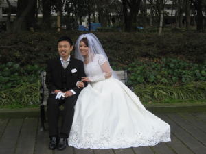 バラ園での人前結婚式 in Osaka_c0043737_23463931.jpg