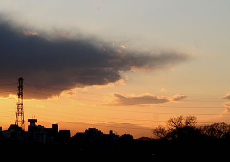 地元の夕日_d0124248_20545078.jpg