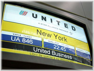 南米旅行記⑭ ブエノスアイレス⇒IAD⇒SFO（ユナイテッド航空(UA