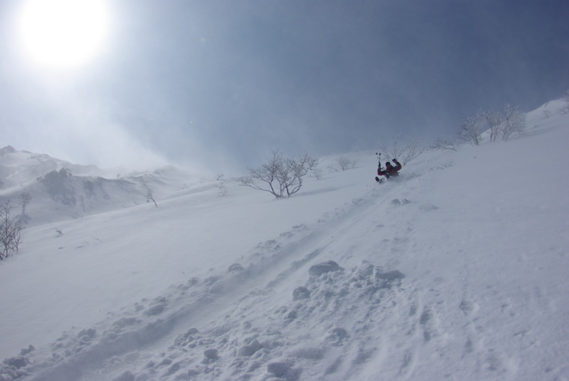 大山登山２００８年３月その４（超特大滑り台）_a0009554_200569.jpg