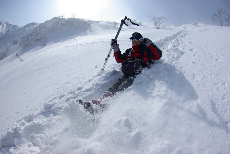 大山登山２００８年３月その５（超特大滑り台２）_a0009554_20271953.jpg