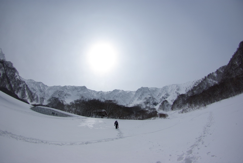 大山登山２００８年３月その５（超特大滑り台２）_a0009554_20325084.jpg