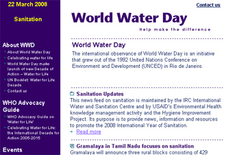 ワールド・ウォーター・デー(World Water Day) 2008_b0007805_1315991.jpg