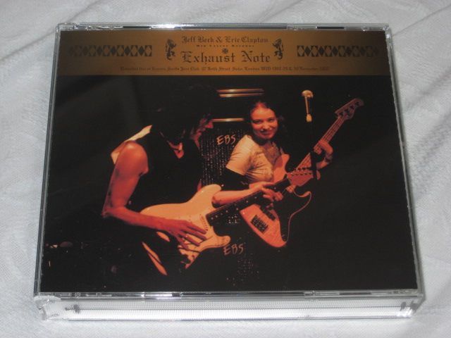 JEFF BECK AND ERIC CLAPTON / EXHAUST NOTE_b0042308_23491737.jpg