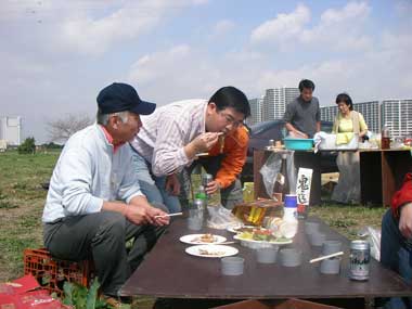              多摩川ﾘ-ﾊﾞｻｲﾄﾞ駅伝　_a0094797_19253830.jpg