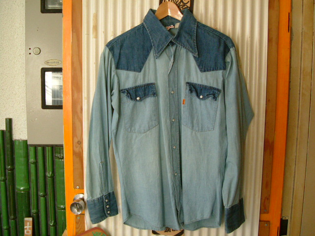 levis denim シャンブレーシャツ_e0135415_713274.jpg