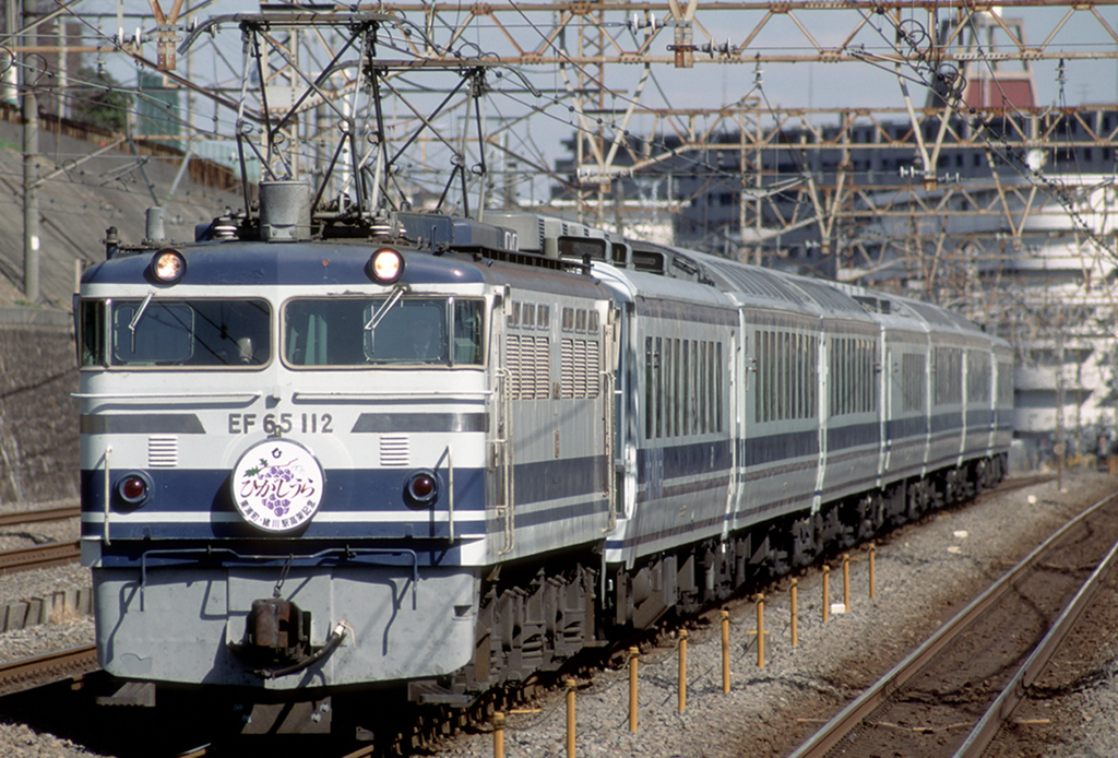 EF65 105号機　ユーロライナー JR東海 国鉄EF65形電気機関車 ユーロライナー EF65-105 大阪駅