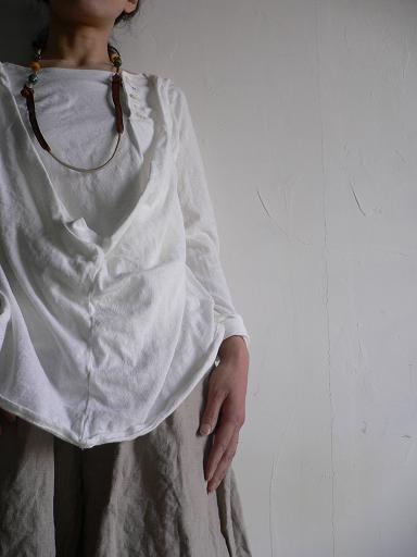 KAPITAL 8.5/-cotton henley drape long sleeve_d0120442_12361412.jpg