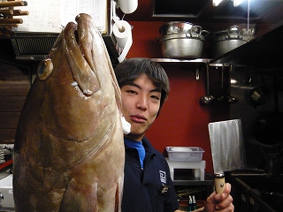本物のクエ11キロ_f0157910_15412214.jpg