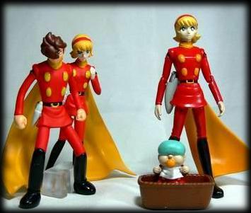 サイボーグ009　アクション　ソルジャー　フィギュア Yahoo!オークション - サイボーグ009 009 001&003 006 007