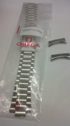 OMEGA ステンブレス Ref.1171 ff/676・20mm 使用感有①（OMEGA