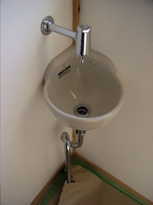 トイレの手洗い 楽家記 らくがき