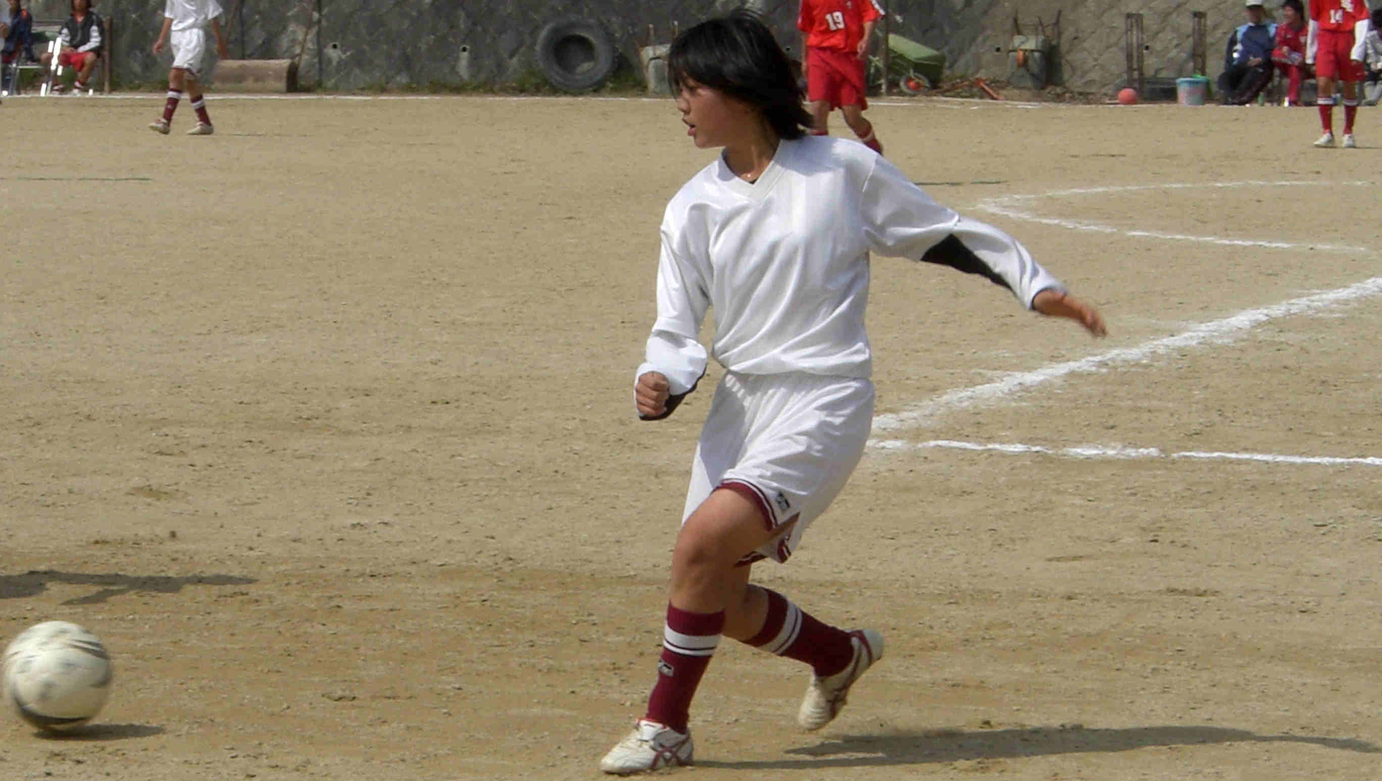 ３月２９日 娘のサッカー観戦 学校から新しい風を