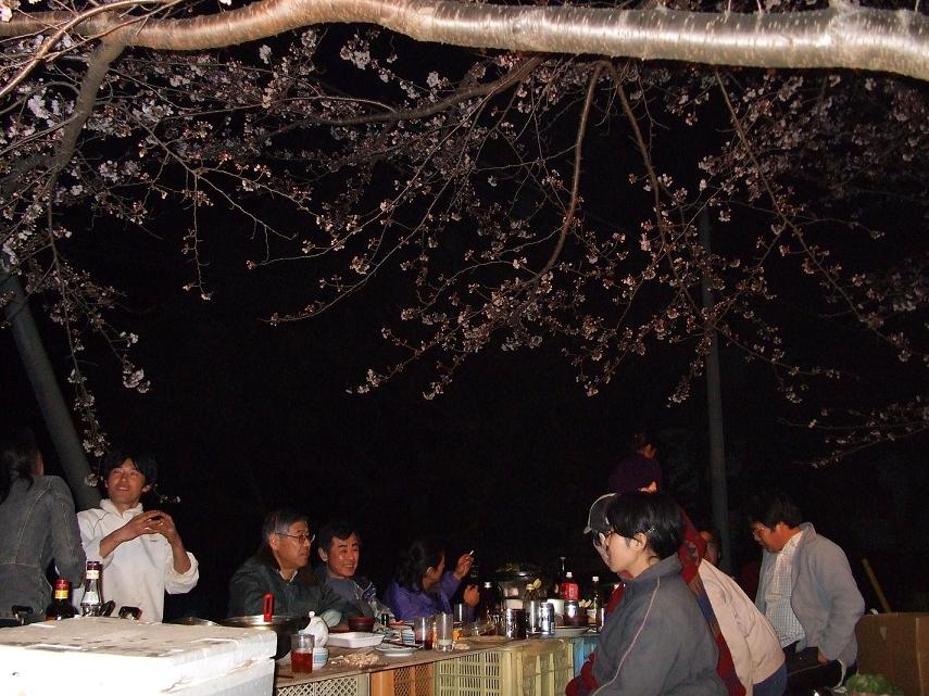 夜桜に酔神降臨！_b0112085_108441.jpg