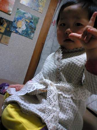 baby springガウン_f0142668_67252.jpg