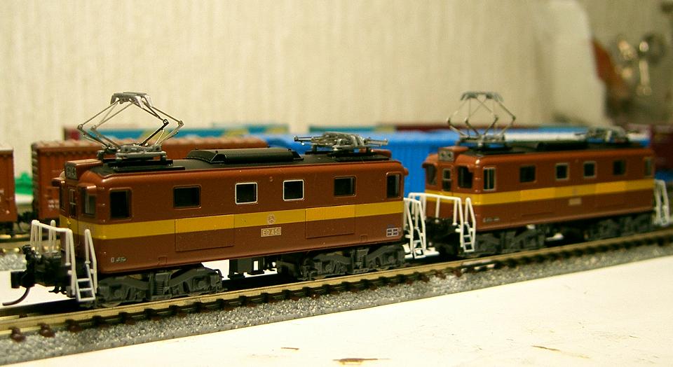 三岐鉄道 ED451タイプ+ED453タイプ 重連セット 三岐鉄道 ED451タイプ + ED453タイプ 重連セット (2両セット