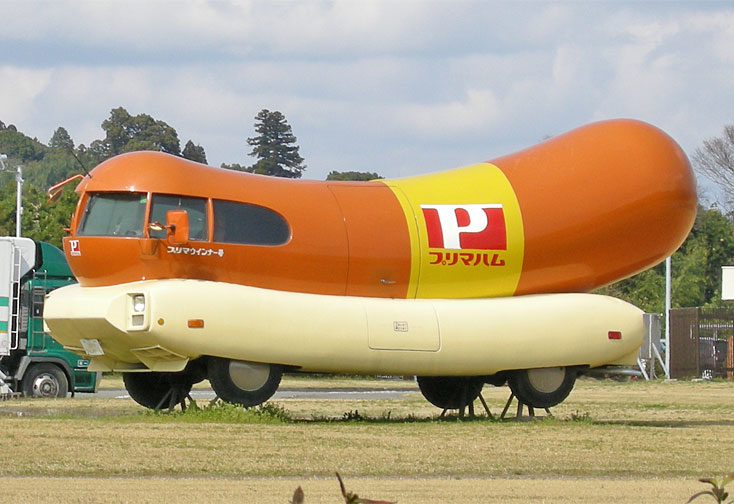 Prima wiener Carプリマウインナー号　プルバックカー Prima wiener Carプリマウインナー号 プルバックカー - メルカリ