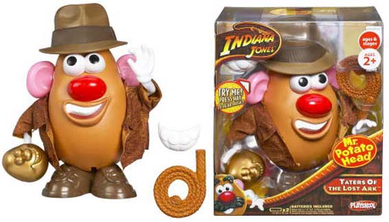 Mrポテトヘッド Indiana Jones インディ ジョーンズ Taters Of The Lost Ark Zacpacのtoys Are Forever
