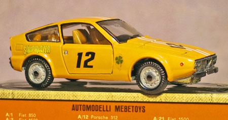 [ my DINKY TOYS Collection (18). Alfa Romeo Giulia 1600 TI. Rally. & Giulia Scarabeo.]_c0019483_20453385.jpg