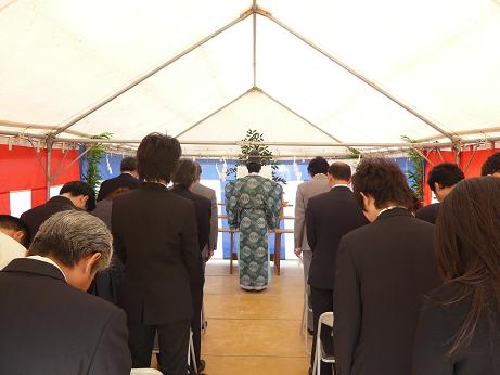 （仮称）Kテナントビル新築工事地鎮祭_d0095305_15201834.jpg