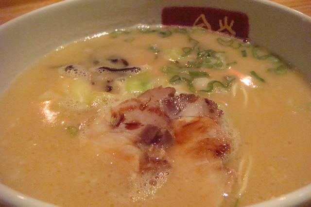 一風堂のトンコツラーメン、_d0100880_04851.jpg