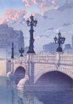 川瀬巴水展　東京風景版画　＠江戸東京博物館_b0044404_12235936.jpg