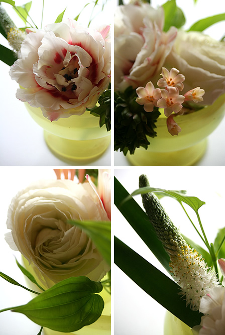 大正ガラスで花を愉しむ_d0124248_233367.jpg