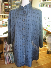 着物リフォーム　　ジャケット_d0127925_10415857.jpg