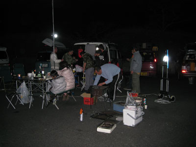 平成20 年4月5日 某漁港で貝採り提灯_a0107644_12483984.jpg