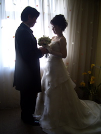 rieちゃんwedding bouquet_d0141376_2273498.jpg