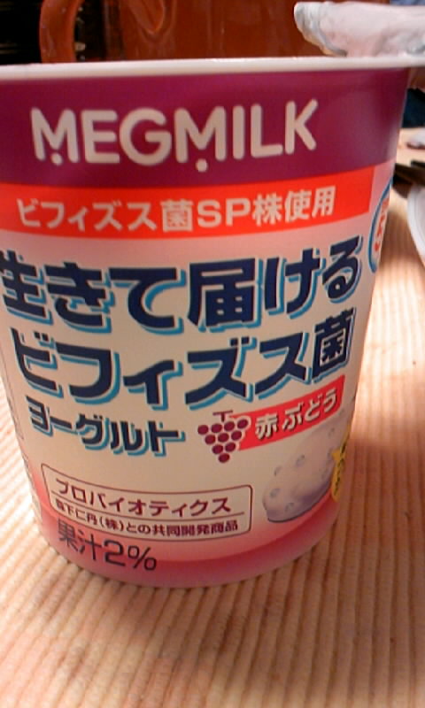(^o^)／今日のヨーグルト～！_d0067538_19131957.jpg