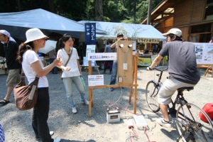 Earth Day Tokyo　ツーリング洞爺湖は自転車発電の体験コーナーやグッズ販売やります！_c0145828_1452285.jpg