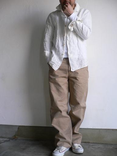 OMNIGOD linen chambray work shirt_d0120442_1305647.jpg